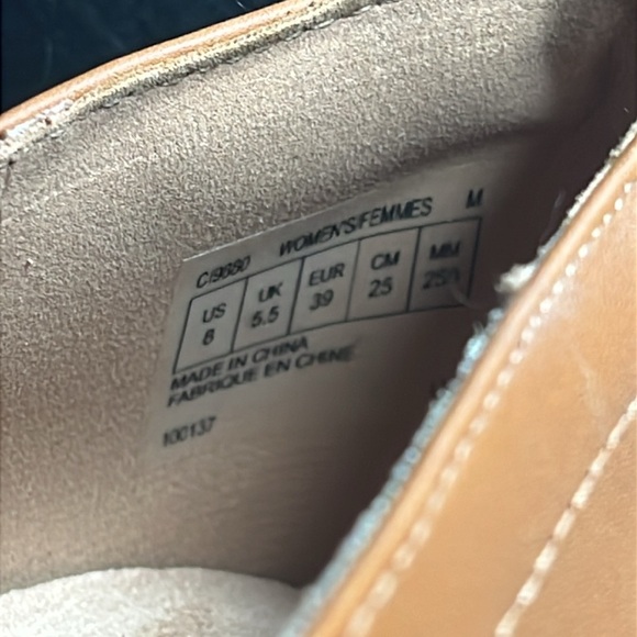 Rockport Trutech Susana Woven Chain Slip-On Loafers in British Tan & Gold, 8 - Picture 7 of 7